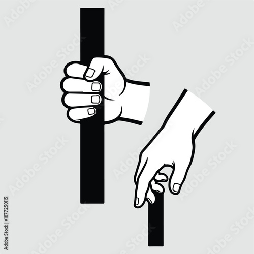 Hands Gripping and Holding