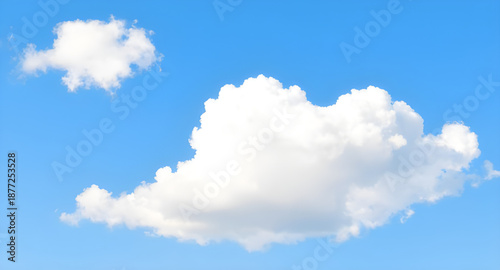 Tableau sur toile blue, sky, cloud, clouds, background, nature, weather, sunny, daylight, bright,