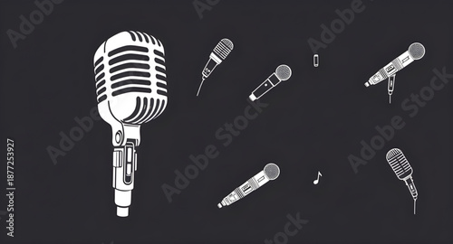 retro, microphone, mic, vintage, classic, oldschool, radio, broadcast, audio, sound, voice, music, singer, vocal, speech, talk, podcast, studio, recording, performance, stage, concert, show, entertain
