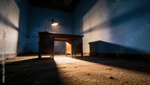 old house in the night
