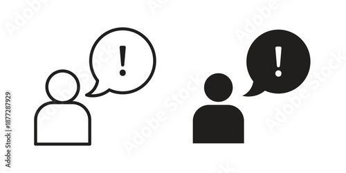 Complaint icons collection glyph and mixed vector Illustrations