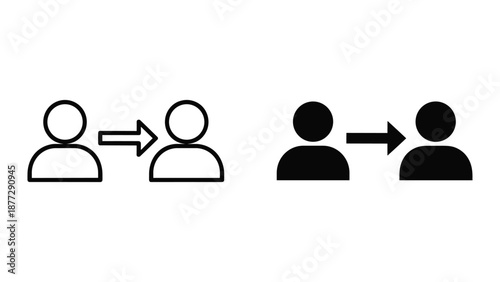 Transformation of person from one state to another