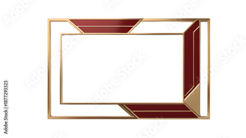 photo frame with clipping path