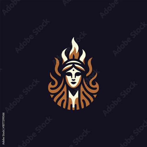Fire Goddess Logo