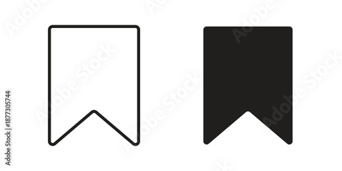 Save post icons collection glyph and mixed vector Illustrations