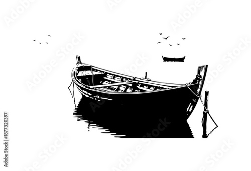 Boat on Calm Water