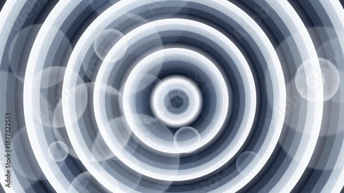 Wallpaper Mural Abstract background of blue gradient rings. Suitable for design projects, backgrounds, digital art, web banners, and technologythemed concepts. Torontodigital.ca