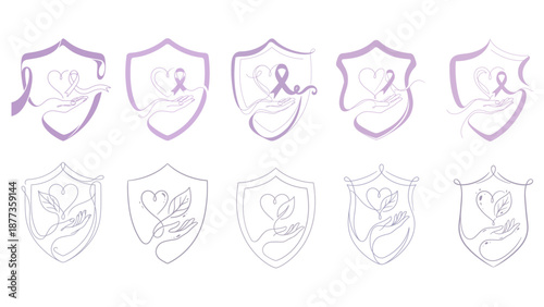 World Cancer Day graphics collection