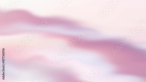 Colorful Elegant Flowing Curves Abstract Background