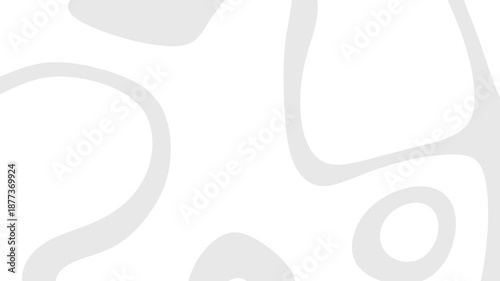 Abstract gray curved shapes on a liquid white background suitable for graphic design projects needing subtle flowing movement elements.