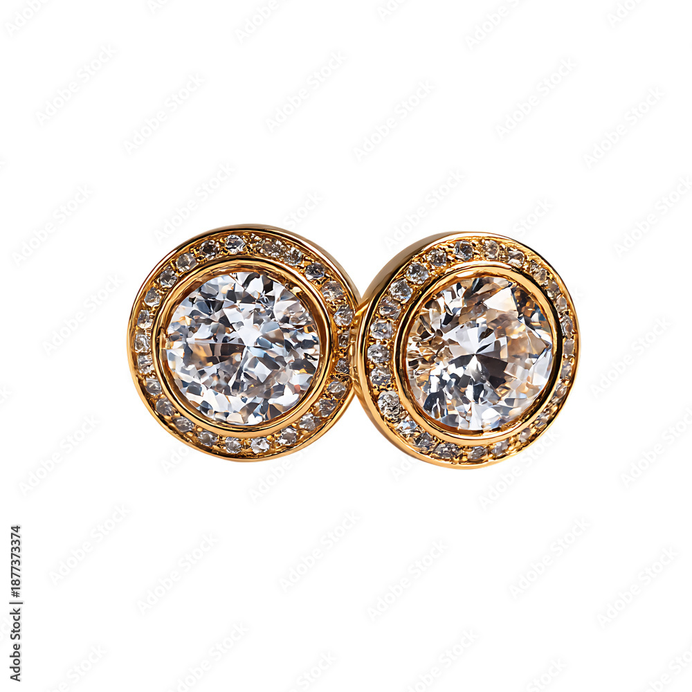 Obraz premium Earrings studs png