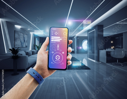 hand holding a mobile phone
