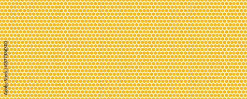  seamless honeycomb pattern texture yellow repeated hexagon