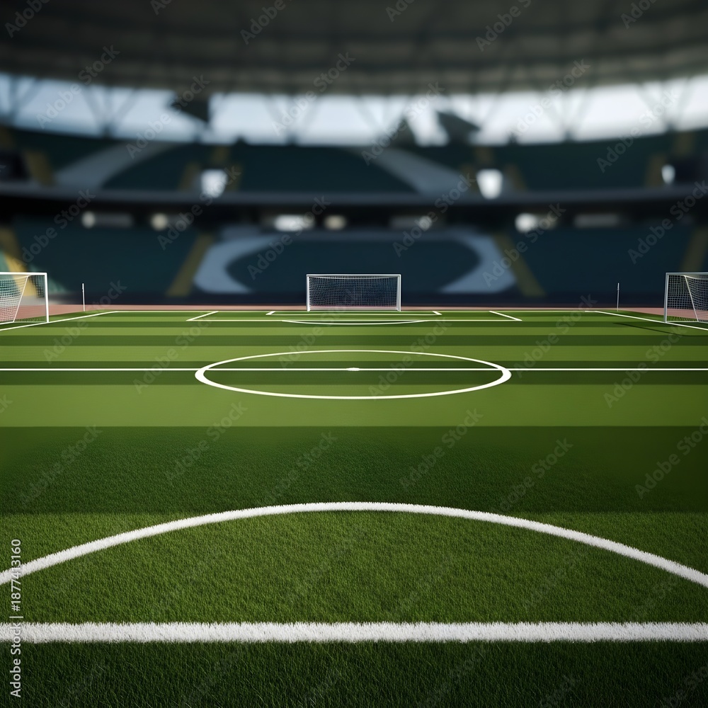 Fototapeta premium Football background template