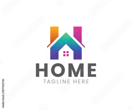 Home Logo, House Logo. Real Estate Logo, Business Logo
