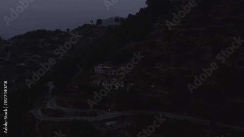 night in the mountain village,  Rudraprayag, Uttarakhand, India