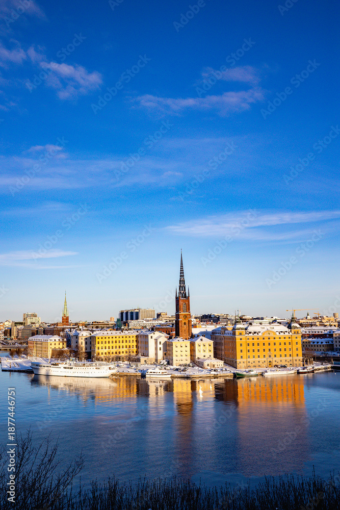 Fototapeta premium view of stockholm