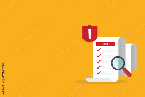 Risk Management concept. Risk control	