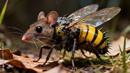 Hybrid animal between mouse...