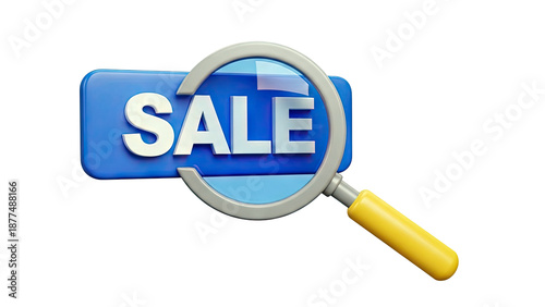 Magnifying Glass Over 