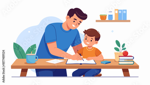 An Illustration of Education and Bonding