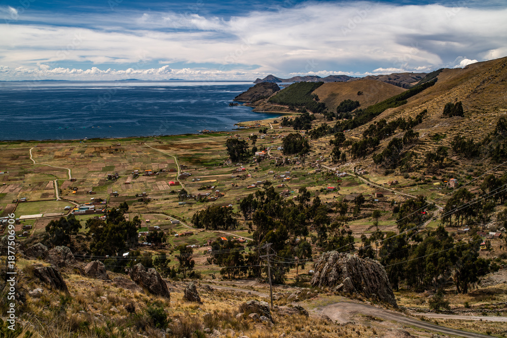 custom made wallpaper toronto digitallake titicaca bolivia south america.