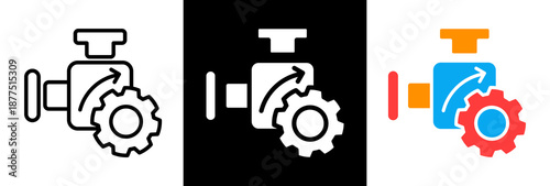 Engine triple icon