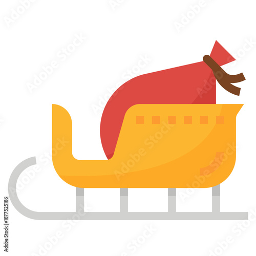 Christmas Santa Sledge