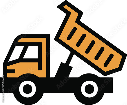 Dump truck icon
