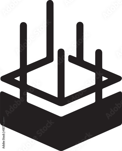 Half built building icon