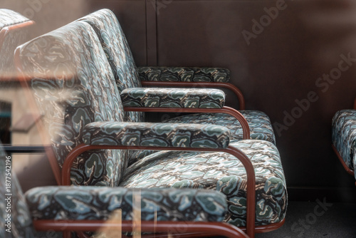 Inside Bugatti railcar