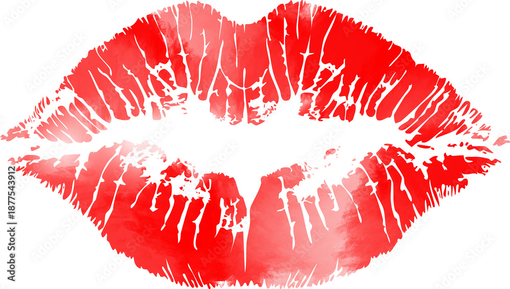 Fototapeta premium red lips