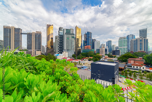 Photography Awesome unusual Kuala Lumpur skyline, Malaysia