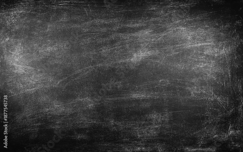 Chalk rubbed out on blackboard background. 