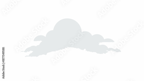 a gray cloud over the landscape.