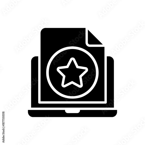 Reward vector icon. premium Illustration sign.  prize symbol. trophy logo.