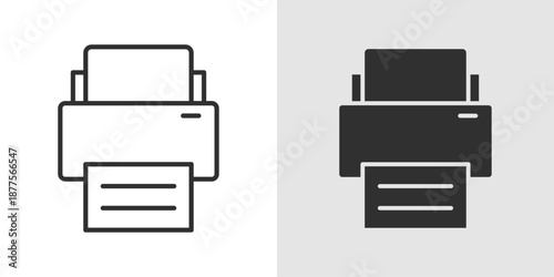 Printer Icon representing printing, document management, and office workflow.
