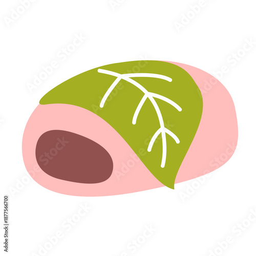 桜餅 ひな祭り 餅 イラスト 春 お祝い