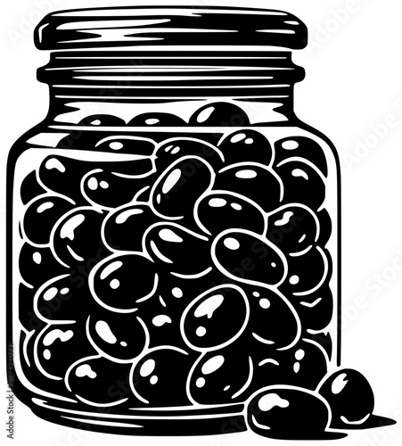 candy illustration jelly silhouette gummy logo fruit icon gum outline sugar dessert sweet background food confectionery bright chewy yellow shape for vector graphic background