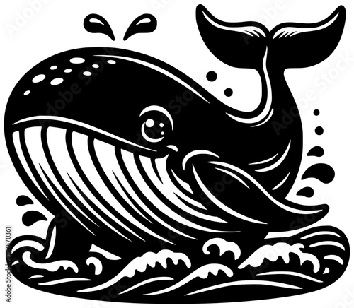 sea illustration nature silhouette marine logo mammal icon ocean outline animal whale wildlife underwater water blue marine life life humpback shape and vector graphic background