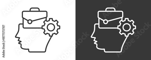 Skills Icon Set Vector Collection Isolated In Black And White