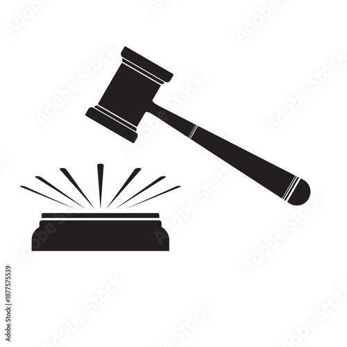 knock the court's gavel