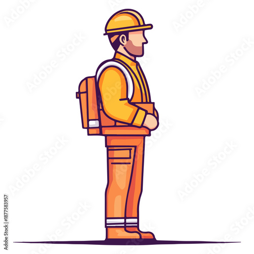 worker, occupation, labor day, festival, vector, transparent background, person, industry, job, industrial, workman, work, construction, handyman