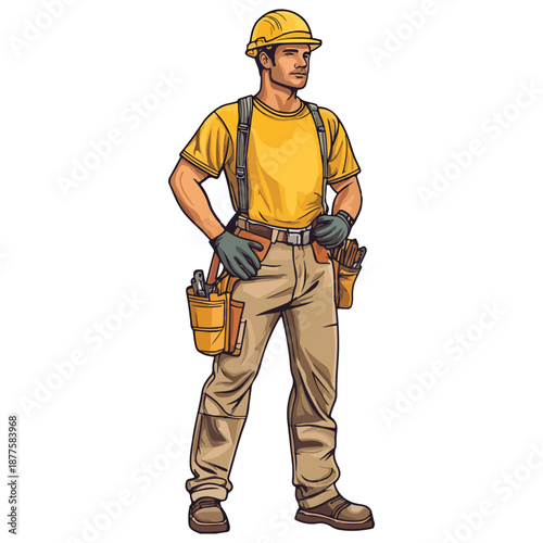 worker, occupation, labor day, festival, vector, transparent background, person, industry, job, industrial, workman, work, construction, handyman