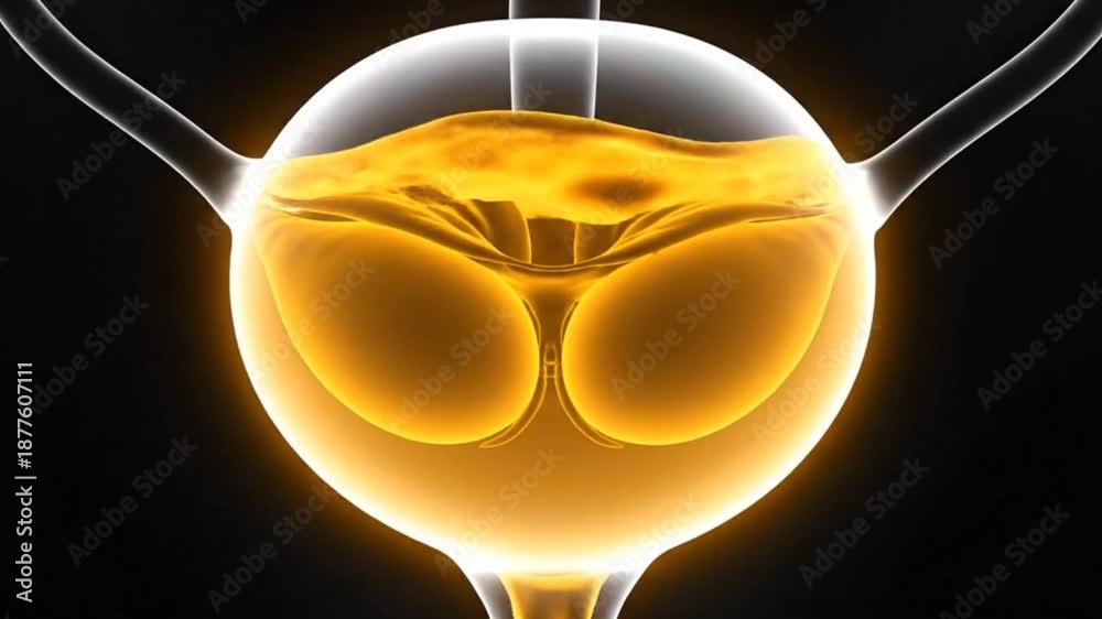 Flow Bph 3D Animation of Enlarged Prostate (BPH) Obstructing Urine Flow from ...