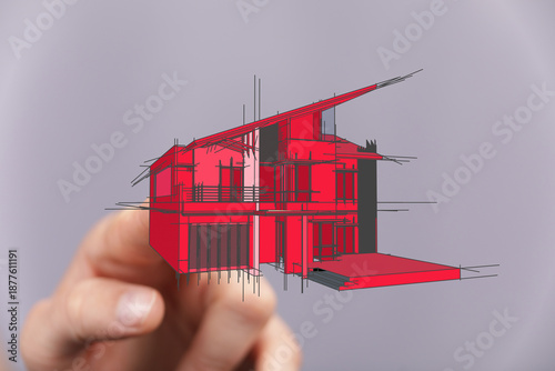 Architectural concept of a ...