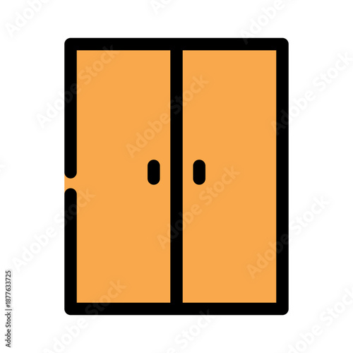 Cabinet icon design template