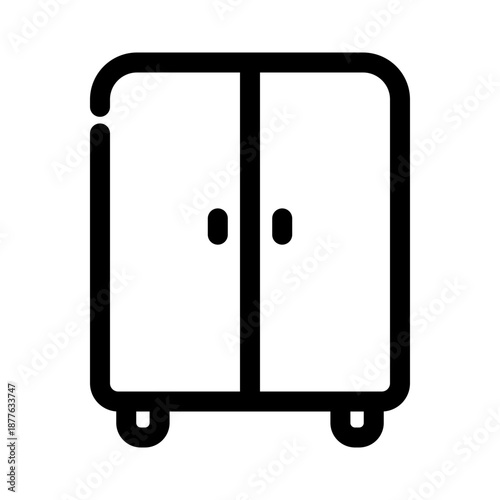 Cabinet icon design template