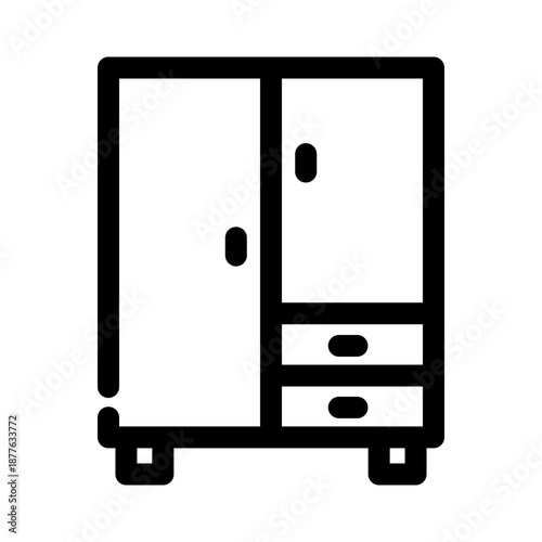 Cabinet icon design template