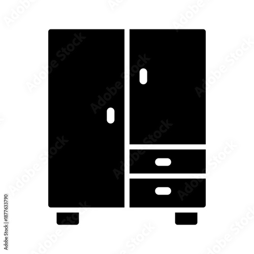 Cabinet icon design template